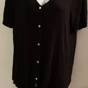 Black Button-Up Shirt